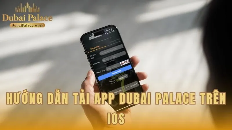 Quy trình tải ứng dụng Dubai Palace cho các thiết bị ios