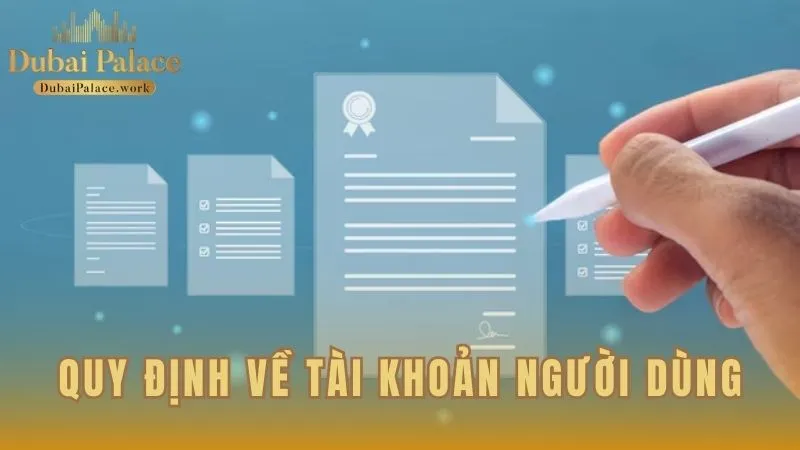 Các yêu cầu cụ thể đối với tài khoản người tham gia